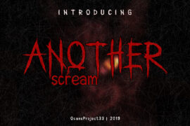 AnotherScream Font