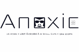 Anoxic Font Family