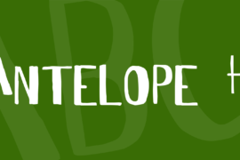 Antelope H Font