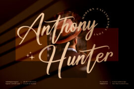 Anthony Hunter Font Family