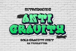 ANTI GRAVITY Font Family