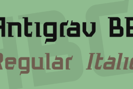 Antigrav BB Font Family