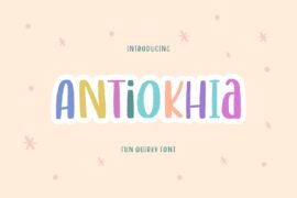 Antiokhia Demo Version Font
