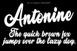 Antonine Personal Use Font