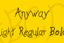 Anyway Font Family