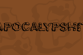 Apocalypshit Font