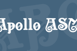Apollo ASM Font