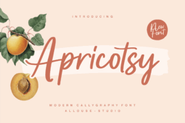 Apricotsy Demo Font