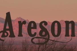 Areson Font