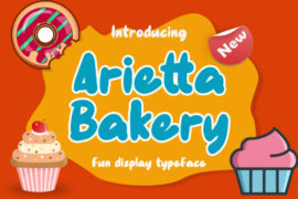 Arietta Bakery (Demo) Font Family