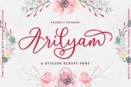 Arilyam Script Font