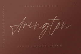 AringtonDemo Font