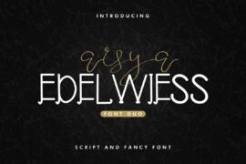 Arsya Edelwiess Demo Font Family