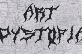 Art Dystopia Font