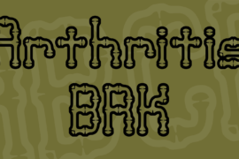 Arthritis BRK Font