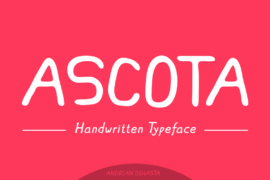 ASCOTA Font Family