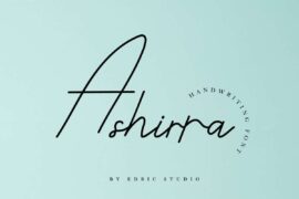 Ashirra Demo Font