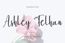 Ashley Felhan Font