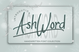 AshWord Font