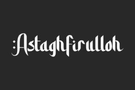 Astaghfirulloh Demo Font