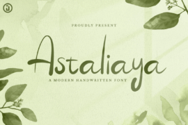 Astaliaya Font