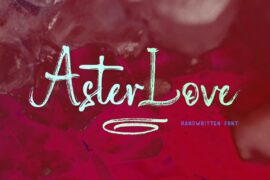 Aster Love Font Family