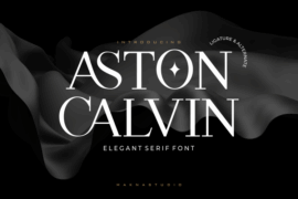ASTON CALVIN Font