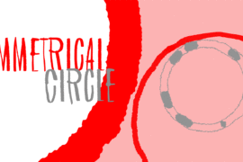 Asymmetrical Circle Font