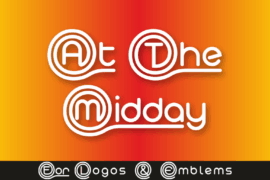 At The Midday Underline Demo Font