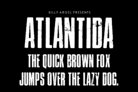 Atlantida PERSONAL USE Font