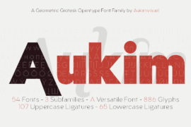 Aukim Font Family