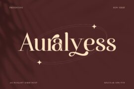 Auralyess Free Trial Font