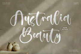 Australia Beauty Font Family
