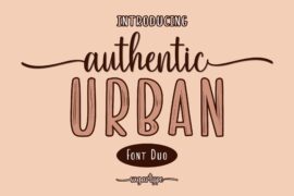 Authentic Urban Font Family