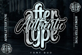 AuthenticAfterType Font Family