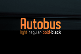 Autobus Bold Font