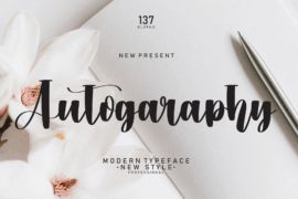 Autography Font
