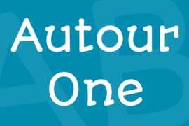 Autour One Font