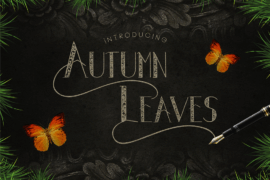 Autumn Leaves Font