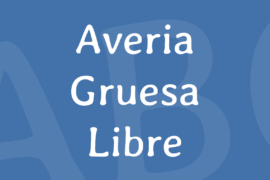 Averia Gruesa Libre Font