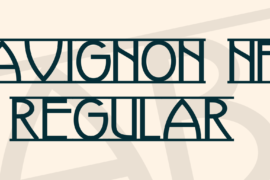 Avignon NF Font