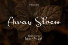 Away Stress Demo Font