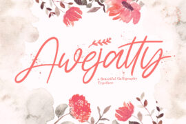 Awejatty Font