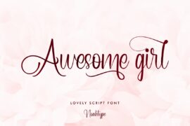 Awesome Girl Demo Font