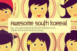 Awesome South Korea Font