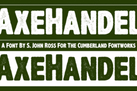 AxeHandel Font