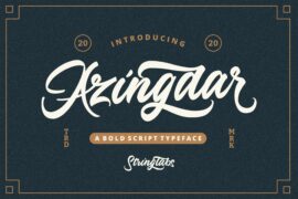Azingdar Font