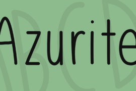 Azurite Font