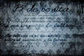 B de bonita Font Family