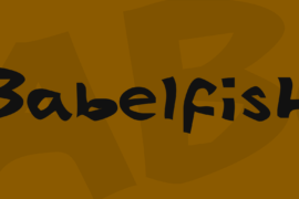 Babelfish Font
